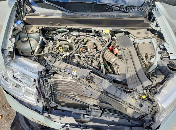 3FTTW8E96PRA26209 2023 FORD MAVERICK Green Widok wnętrza z tyłu