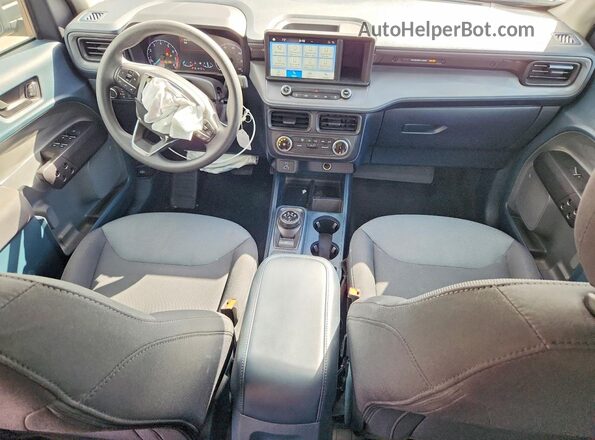 3FTTW8E96PRA26209 2023 FORD MAVERICK Green Widok deski rozdzielczej