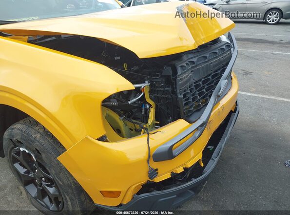 3FTTW8F90NRA11460 2022 FORD MAVERICK Yellow Вид спереду