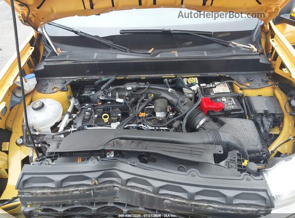 3FTTW8F90NRA11460 2022 FORD MAVERICK Yellow Вид ззаду