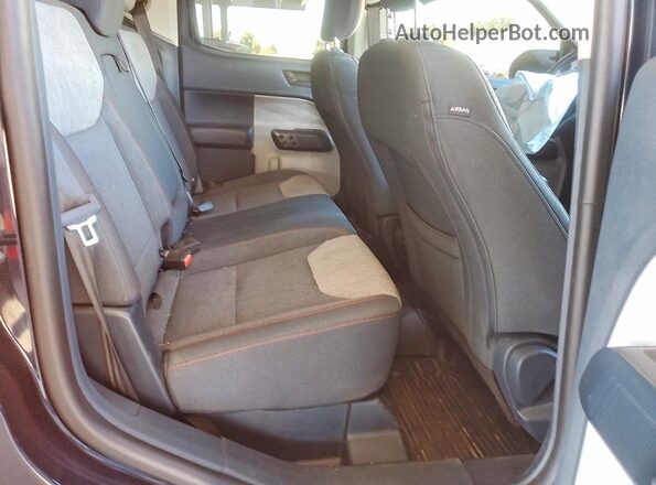 3FTTW8F90NRA46130 2022 FORD MAVERICK Orange Rear seats view