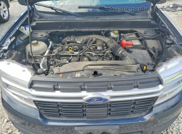 3FTTW8F90NRA72324 2022 FORD MAVERICK Blue Սալոնի հետևի տեսք