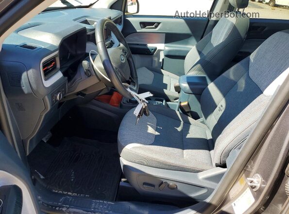 3FTTW8F90NRA95411 2022 FORD MAVERICK Gray წინა სალონის ხედი