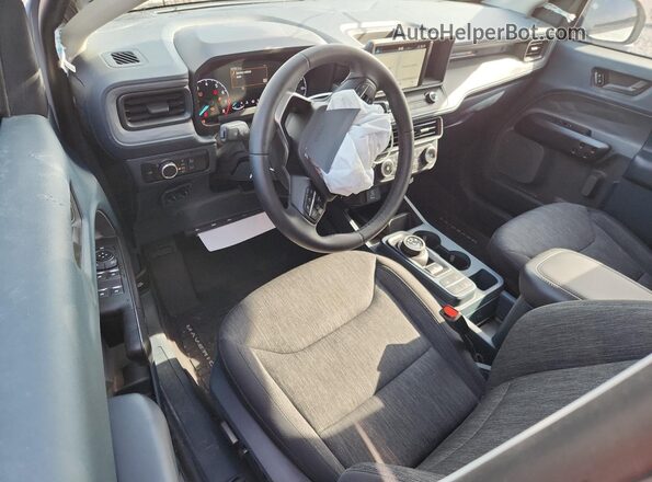 3FTTW8F90PRA46034 2023 FORD MAVERICK Silver Dashboard view