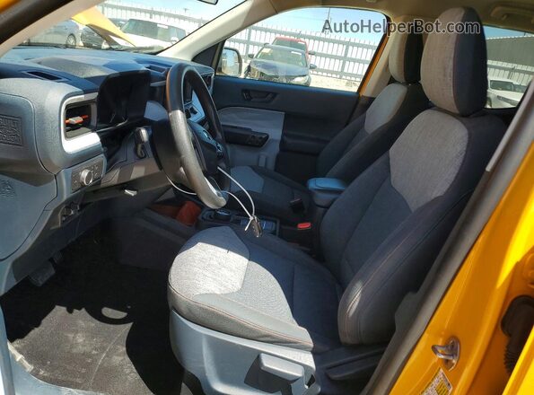 3FTTW8F91NRA05358 2022 FORD MAVERICK Yellow Vista interior delantera