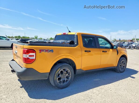 3FTTW8F91NRA05358 2022 FORD MAVERICK Yellow Trasero derecho