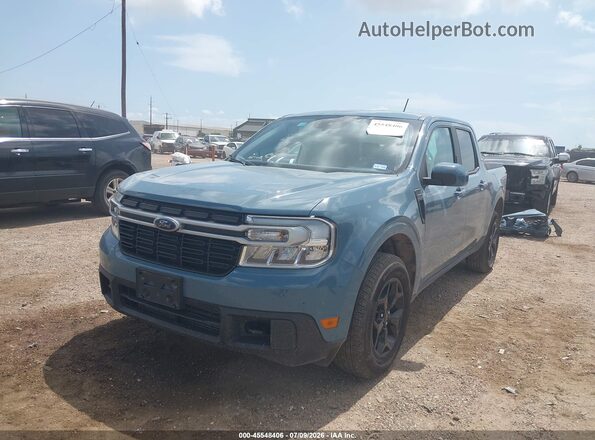 3FTTW8F91PRA21367 2023 FORD MAVERICK Синий Передняя левая четверть