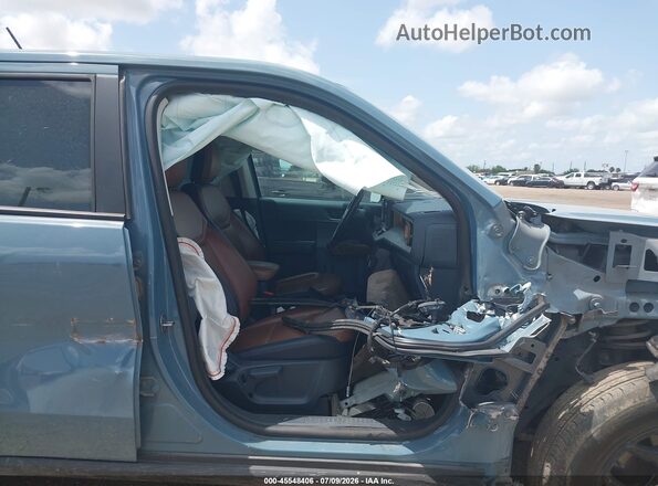 3FTTW8F91PRA21367 2023 FORD MAVERICK Синий Вид салона спереди