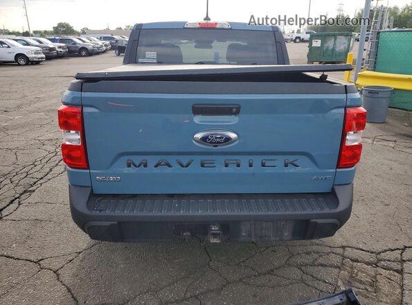 3FTTW8F91PRA32014 2023 FORD MAVERICK Blue უკანა ხედი