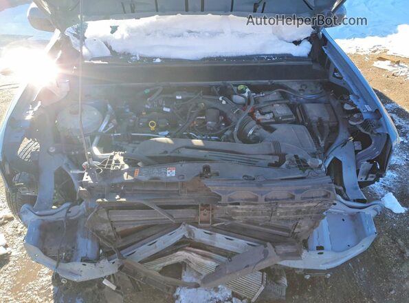 3FTTW8F92PRA10314 2023 FORD MAVERICK Бирюзовый Вид задней части салона
