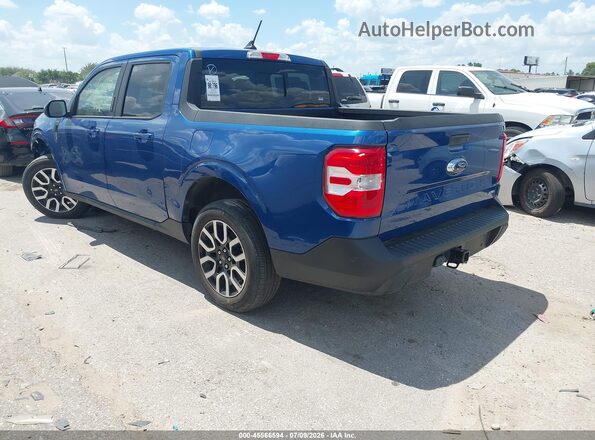 3FTTW8F92PRA96286 2023 FORD MAVERICK Синий Задняя левая четверть