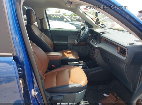 3FTTW8F92PRA96286 2023 FORD MAVERICK Синий Вид салона спереди