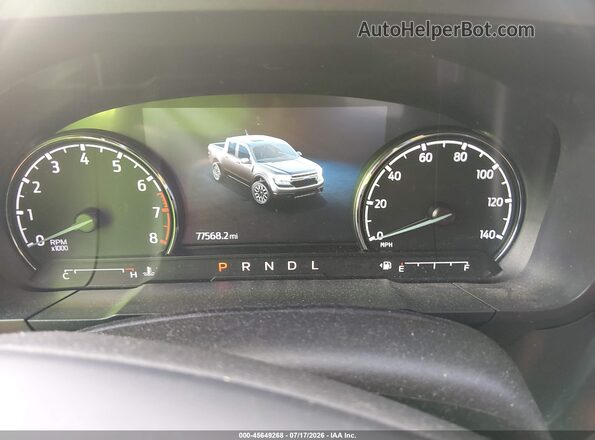 3FTTW8F93NRA07628 2022 FORD MAVERICK Dark Blue Вид задних сидений