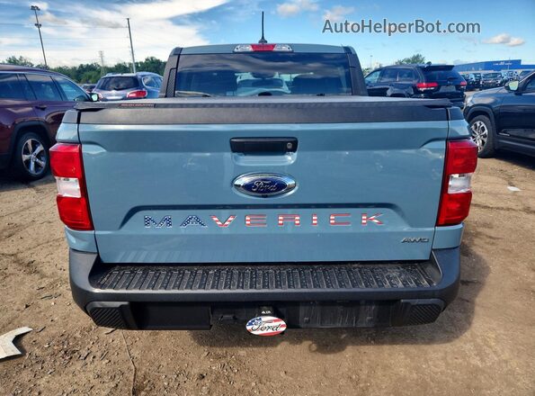 3FTTW8F93NRA41214 2022 FORD MAVERICK Blue Հետևի տեսք
