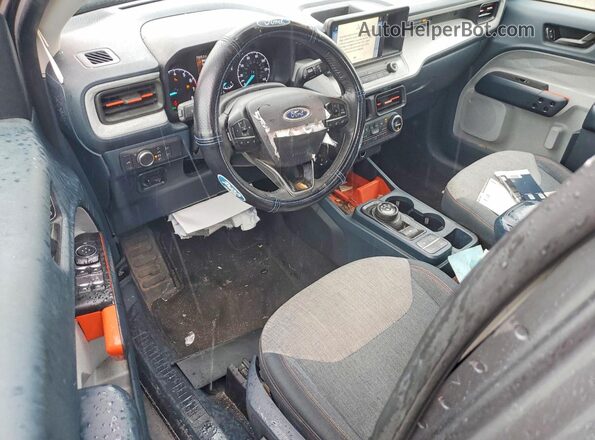 3FTTW8F94NRA35888 2022 FORD MAVERICK Charcoal წინა პანელის ხედი