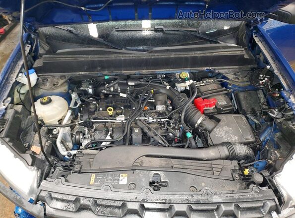 3FTTW8F94PRA96676 2023 FORD MAVERICK Синий Вид задней части салона