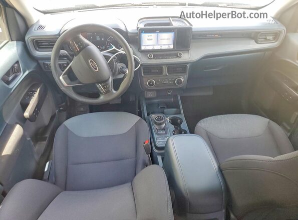 3FTTW8F94PRA96676 2023 FORD MAVERICK Синий Вид панели приборов