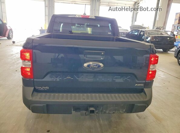 3FTTW8F95NRA05752 2022 FORD MAVERICK Blue Vista trasera