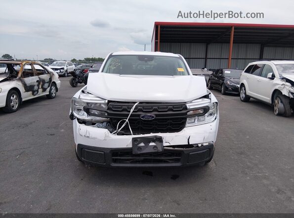 3FTTW8F95NRA13320 2022 FORD MAVERICK White Vista del cuadro de instrumentos