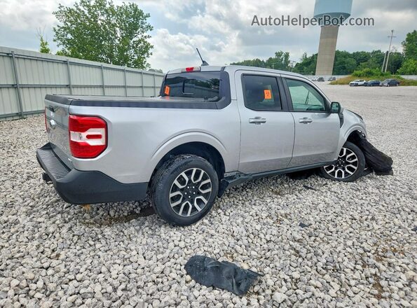 3FTTW8F95NRA43563 2022 FORD MAVERICK Серебряный Задняя правая четверть