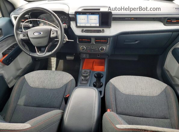3FTTW8F95PRA05916 2023 FORD MAVERICK Blue Առջևի վահանակի տեսք