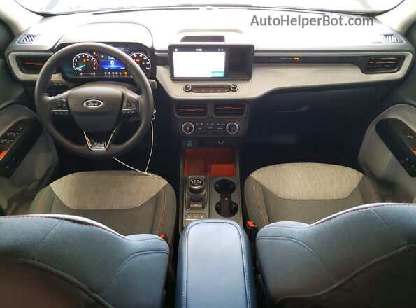 3FTTW8F95PRA36311 2023 FORD MAVERICK Blue წინა პანელის ხედი