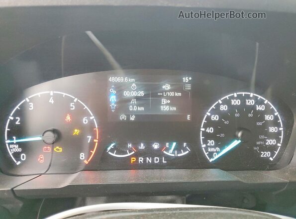 3FTTW8F96NRA31597 2022 FORD MAVERICK Blue Սարքավորումների վահանակի տեսք