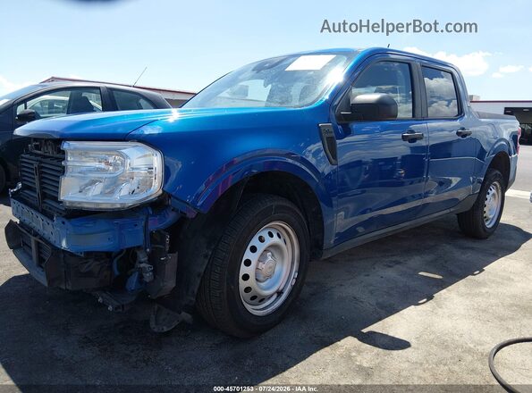 3FTTW8F96PRA55000 2023 FORD MAVERICK Blue Front left