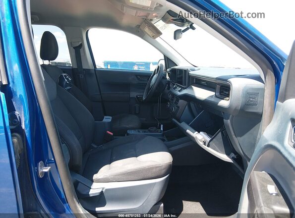 3FTTW8F96PRA55000 2023 FORD MAVERICK Blue Front interior view