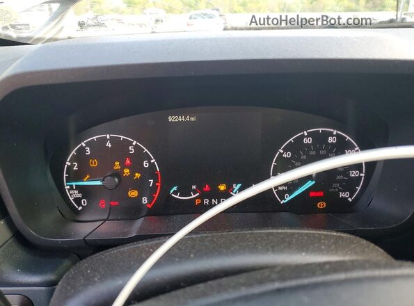 3FTTW8F97NRA13643 2022 FORD MAVERICK Silver Vista del cuadro de instrumentos