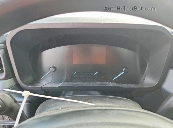 3FTTW8F98NRA41144 2022 FORD MAVERICK Синий Вид щитка приборов