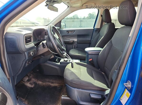 3FTTW8F98NRA41144 2022 FORD MAVERICK Синий Вид салона спереди