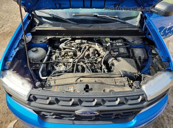3FTTW8F98NRA41144 2022 FORD MAVERICK Синий Вид задней части салона