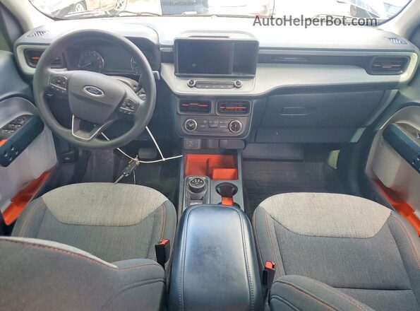 3FTTW8F98NRA71759 2022 FORD MAVERICK Blue Вид панелі приладів