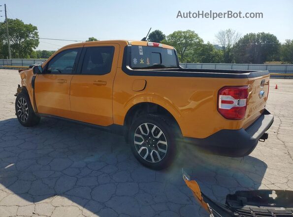 3FTTW8F99NRA05608 2022 FORD MAVERICK Желтый Задняя левая четверть
