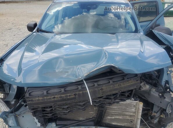 3FTTW8F99NRA77439 2022 FORD MAVERICK Blue Vista interior trasera