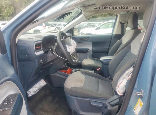 3FTTW8F99NRA77439 2022 FORD MAVERICK Blue Vista interior delantera