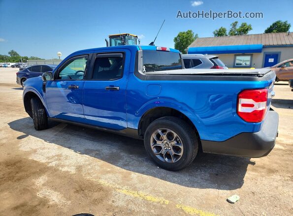 3FTTW8F99NRA83239 2022 FORD MAVERICK Blue Задня ліва чверть