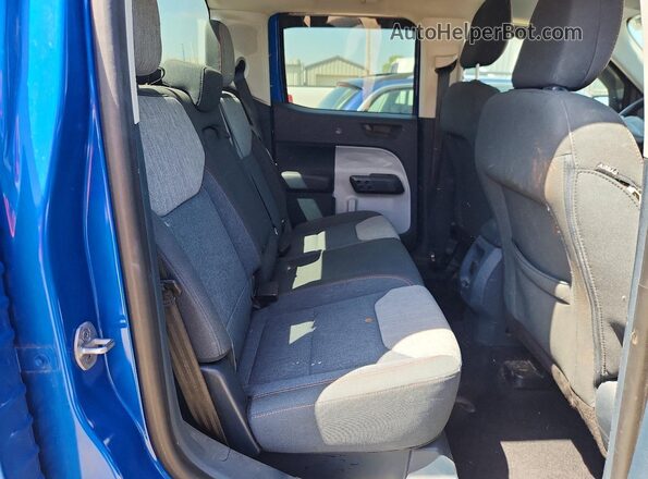 3FTTW8F99NRA83239 2022 FORD MAVERICK Blue Вид задніх сидінь