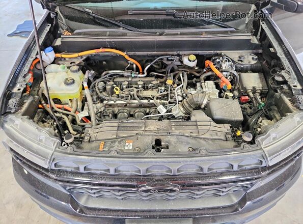 3FTTW8H30RRB60384 2024 FORD MAVERICK Black Սալոնի հետևի տեսք