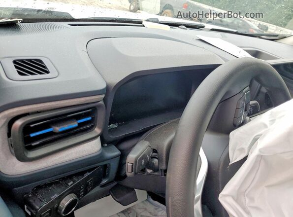 3FTTW8H30SRA36895 2025 FORD MAVERICK White Vista del cuadro de instrumentos