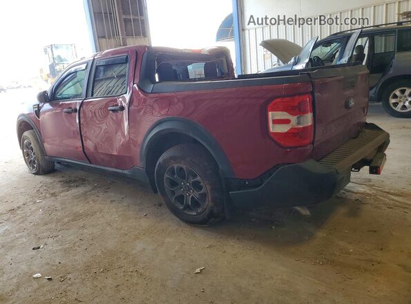 3FTTW8H30SRA90164 2025 FORD MAVERICK Red უკანა მარცხენა