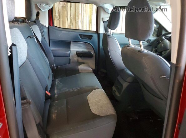 3FTTW8H30SRA90164 2025 FORD MAVERICK Red უკანა სავარძლების ხედი