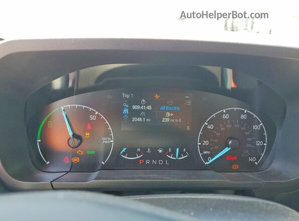 3FTTW8H31RRB04518 2024 FORD MAVERICK Beige Вид щитка приладів