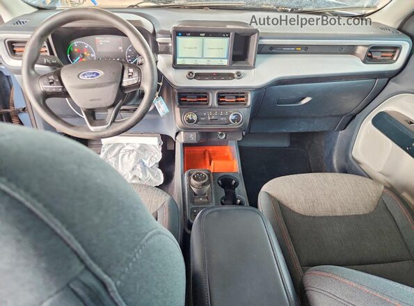 3FTTW8H32RRA02483 2024 FORD MAVERICK Blue Widok deski rozdzielczej