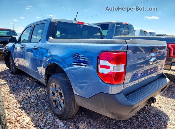 3FTTW8H32RRA02483 2024 FORD MAVERICK Blue Tył lewy
