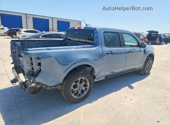 3FTTW8H36SRA75958 2025 FORD MAVERICK Blue Trasero derecho