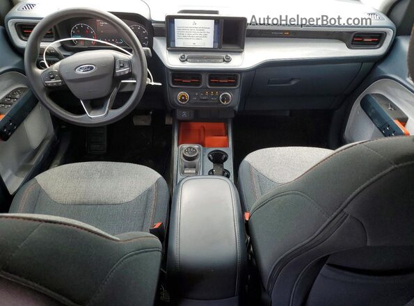 3FTTW8H94RRA93759 2024 FORD MAVERICK Gray Widok deski rozdzielczej