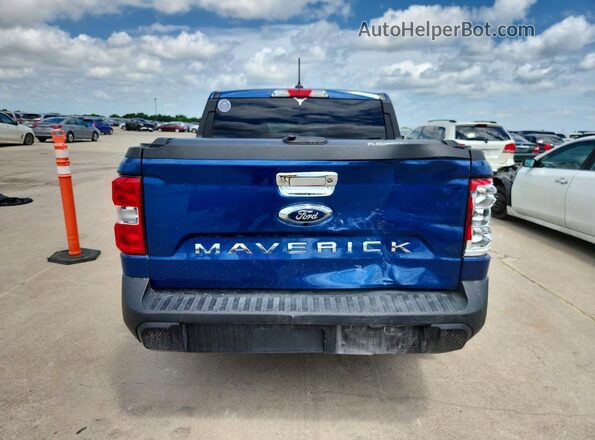 3FTTW8H98RRB47354 2024 FORD MAVERICK Blue Widok z tyłu