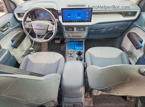 3FTTW8J34SRA17650 2025 FORD MAVERICK Black Dashboard view